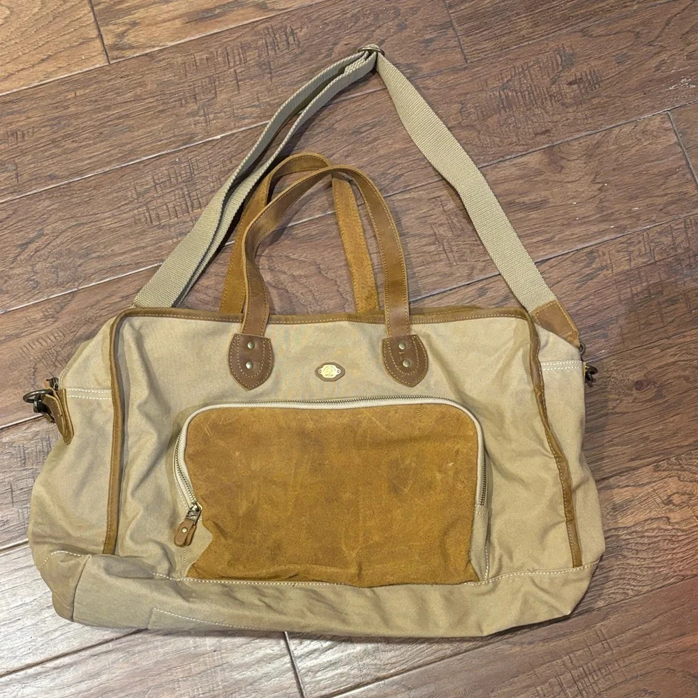 TSD Weekender Tan and Brown Men's Bag
